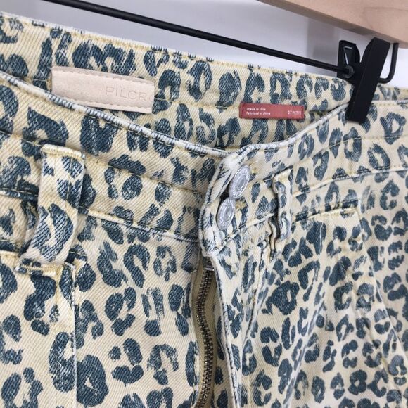 Anthropologie Leopard Print Pants - Picture 6 of 13